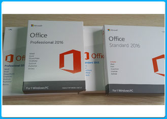 Berufs-Software Microsoft Offices 2016 + COA-Lizenz 1pc + Usb grelles Retailbox