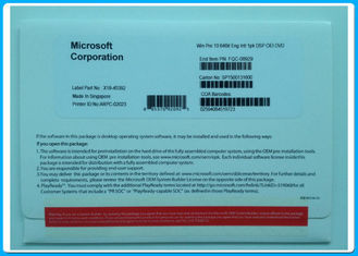 Berufs-Software 64Bit Microsoft Windowss 10 DVD + Schlüssel-Unterstützung Korea/Franzosen/Englisch