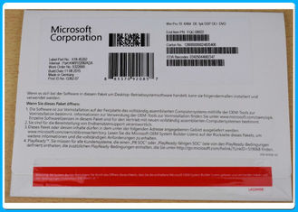 Bit Soem-Satz DVD Aktivierungs-on-line--Microsoft Windowss 10 Pro-Software-64 und Lizenz