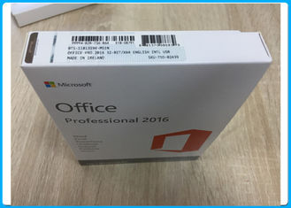 Microsoft Office 2016 Pro plus Retailbox Soem-Schlüssel +3,0 USB-grelle on-line-Aktivierung