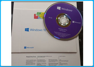Neuer Siegel-Bit DVD+ Microsoft Windowss 10 Profachmann-64 COA-Lizenz-Schlüssel